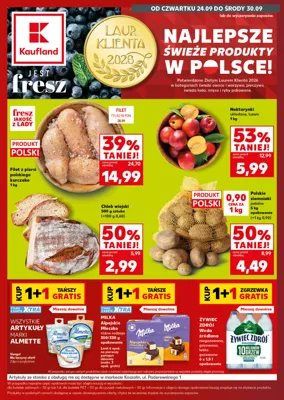 Kaufland gazetka - od 24/09/2026 do 30/09/2026